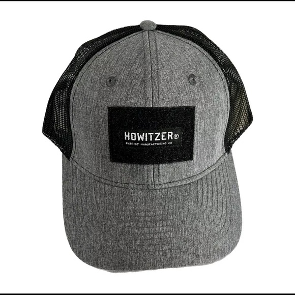 Howitzer Style Men's Hat STANDARD PATRIOT Military Grunt Grey - Picture 2 of 6